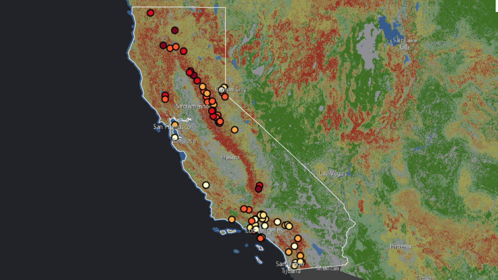 California Fires Map